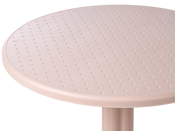 Zahradní barový stůl LEGRENA 60 cm 60 cm Béžová