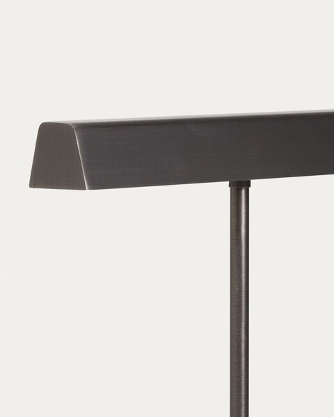 Černá stojací lampa (výška 121 cm) Lynor – Kave Home