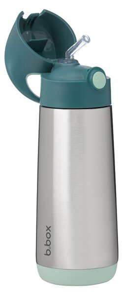 Termoska s brčkem, 500ml, b.box, emerald forest