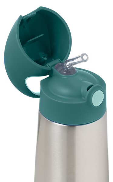 Termoska s brčkem, 500ml, b.box, emerald forest