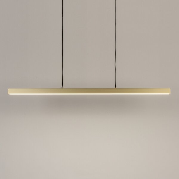Závěsné designové LED svítidlo nad stůl Corciano Gold (LMD)