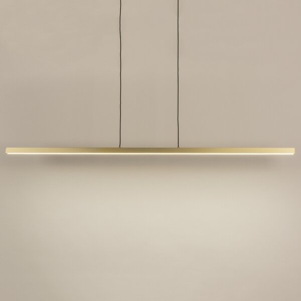 Závěsné designové LED svítidlo nad stůl Corciano O Gold (LMD)