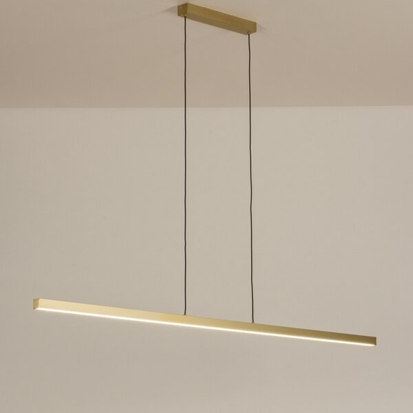 Závěsné designové LED svítidlo nad stůl Corciano O Gold (LMD)
