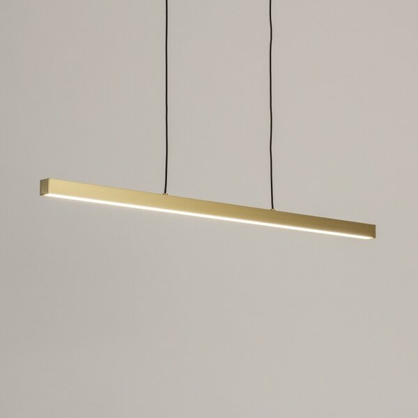 Závěsné designové LED svítidlo nad stůl Corciano Gold (LMD)