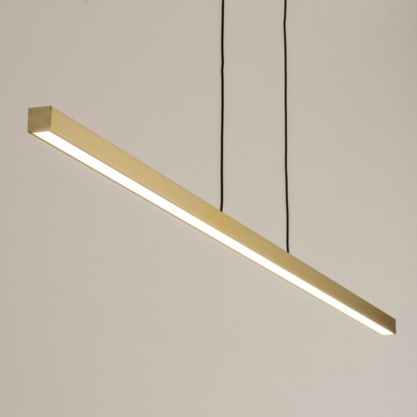 Závěsné designové LED svítidlo nad stůl Corciano O Gold (LMD)