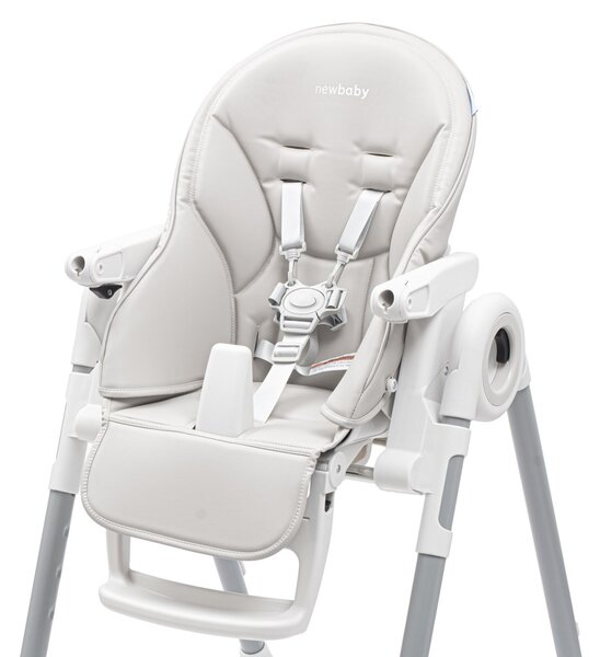 Jídelní židlička Iris NEW BABY warm grey