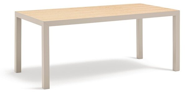 Jídelní stůl s deskou z dubového dřeva 75x180 cm Alma – Teulat