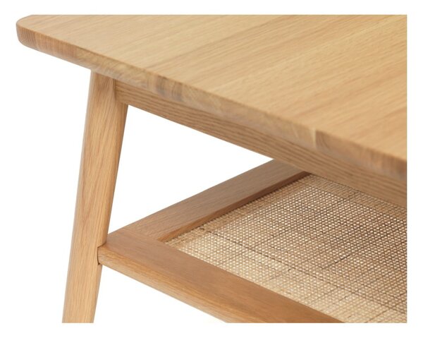 Konferenční stolek s deskou v dubovém dekoru v přírodní barvě 60x120 cm Barrali – Unique Furniture