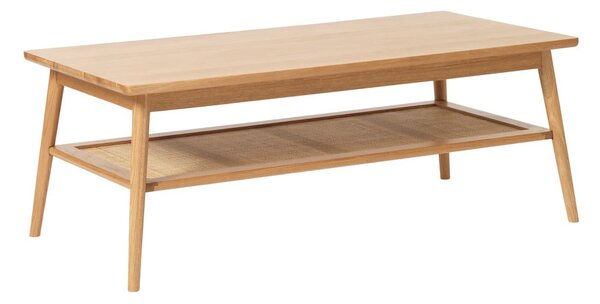 Konferenční stolek s deskou v dubovém dekoru v přírodní barvě 60x120 cm Barrali – Unique Furniture