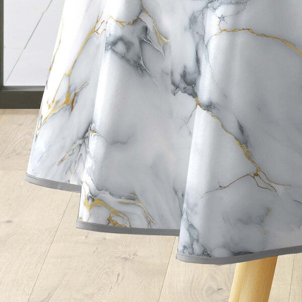 Omyvatelný ubrus ø 160 cm Marquina – douceur d'intérieur