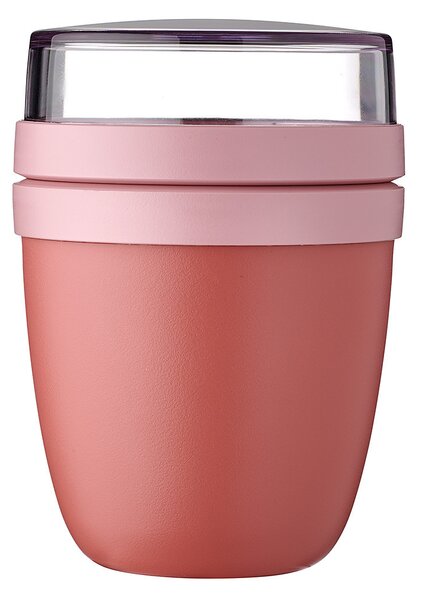 Svačinová dóza na jogurt Ellipse, 300ml, Mepal, tmavě růžová
