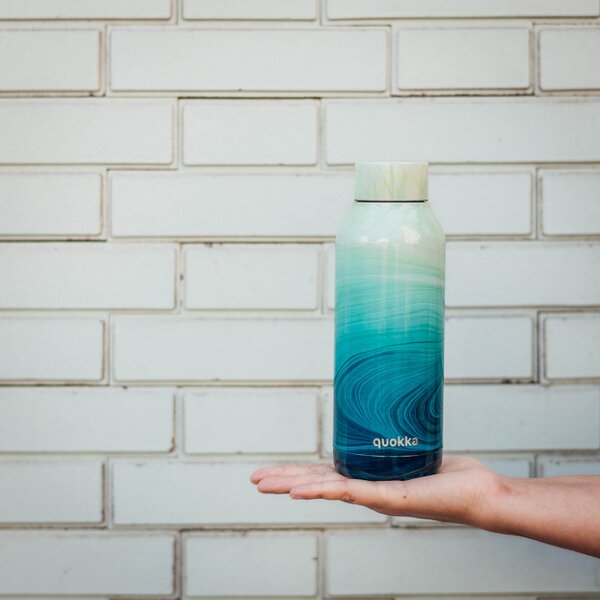 Nerezová termoláhev Solid, 510ml, Quokka, ocean