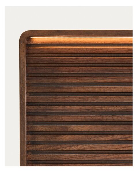 Hnědé čelo postele 192x91 cm Norlen – Kave Home