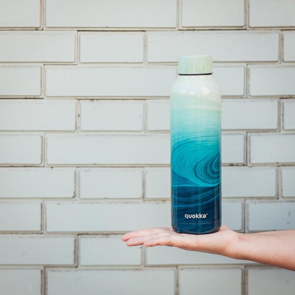 Nerezová termoláhev Solid, 630ml, Quokka, ocean