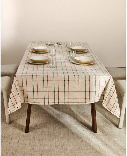 Ručně výraběný ubrus z žakáru 150x250 cm Aldelie – Kave Home