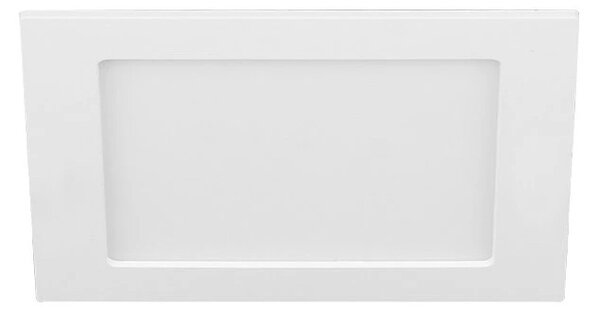 PN22400006 LED DOWNLIGHTvestavné svít.hranaté 12W,1080lm,3000-6000K,IP44,bílá,16,5x 16,5cm