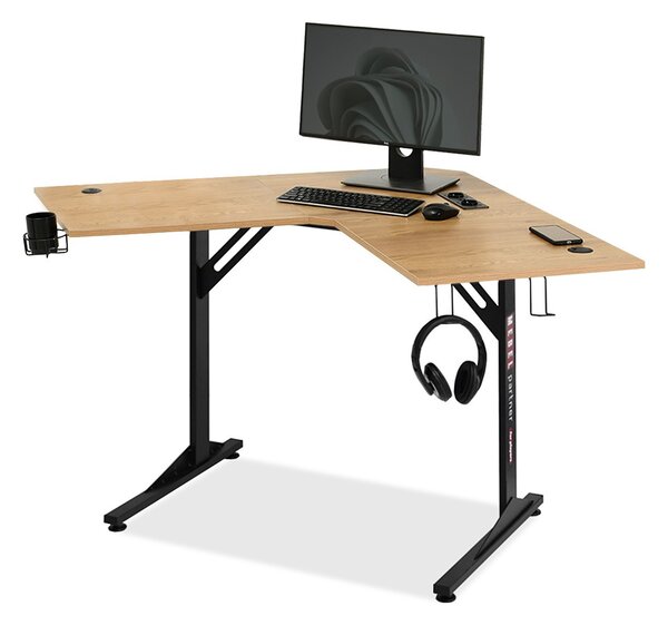 PC stolek Matts C (dub + černá)
