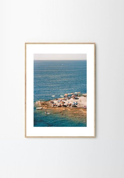 Plakát 30x40 cm Ponza Tangerine – Anna Pihan – The Poster Club
