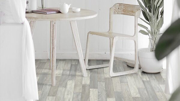 PVC podlaha HQR Gerflor Seaside Clear 2217 v šedých odstínech 4 m