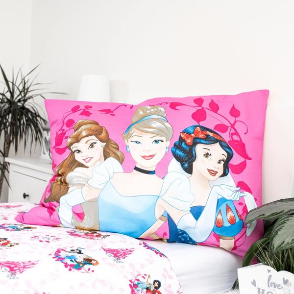 Bavlněné dětské povlečení na jednolůžko 140x200 cm Princezny "Heart" – Jerry Fabrics