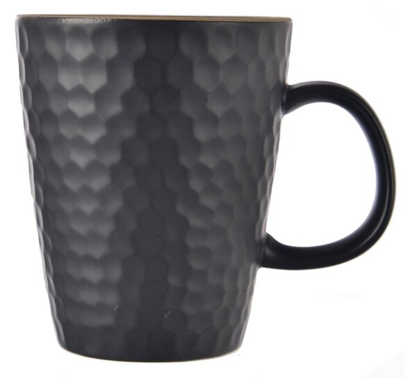 Černý keramický hrnek 420 ml Tea Time – Orion