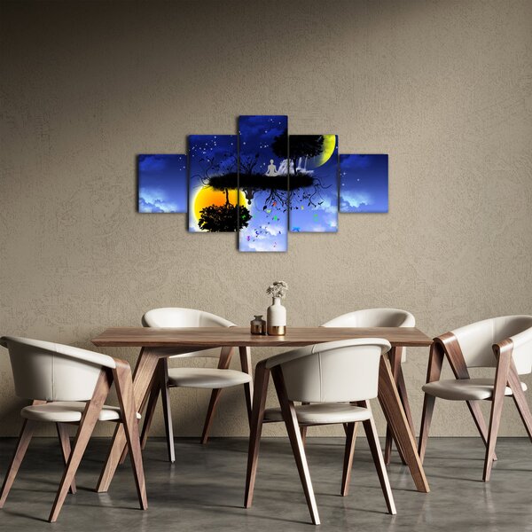 Obraz - Reflekce rovnováhy (125x70 cm)
