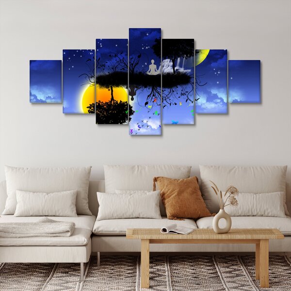 Obraz - Reflekce rovnováhy (210x100 cm)