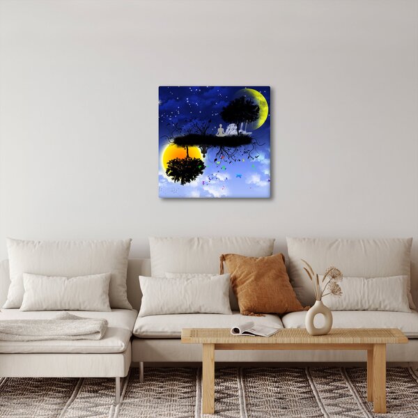 Obraz - Reflekce rovnováhy (30x30 cm)