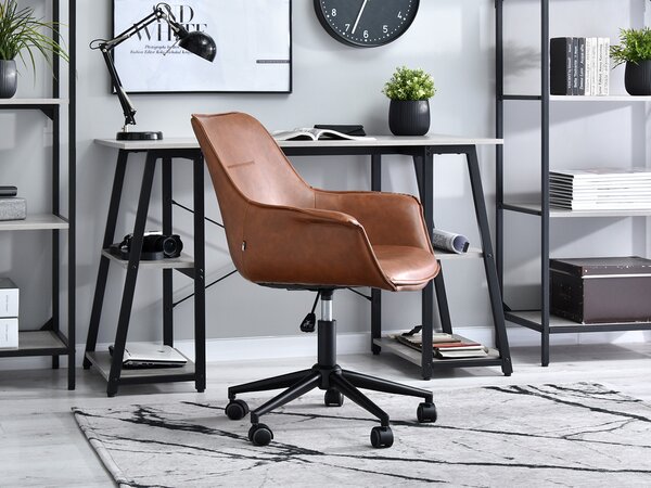 Židle Omaro (hnědá + černá). Akce -10%