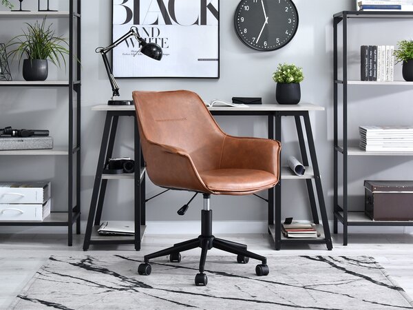 Židle Omaro (hnědá + černá). Akce -10%
