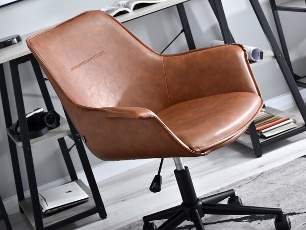 Židle Omaro (hnědá + černá). Akce -10%
