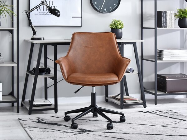Židle Omaro (hnědá + černá). Akce -10%