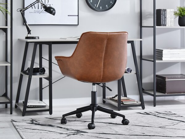 Židle Omaro (hnědá + černá). Akce -10%