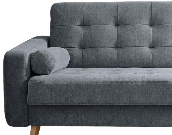 ROZKLÁDACÍ POHOVKA, textil, kompozitní dřevo, antracitová MID.YOU - Rozkládací pohovky, Online Only