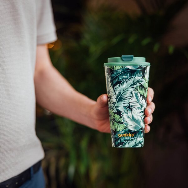 Termohrnek s dvojitou stěnou Flux, 450ml, Quokka, jungle