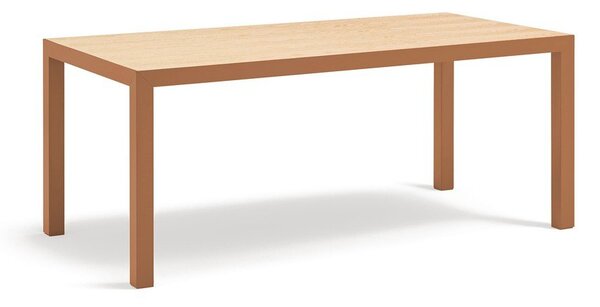 Jídelní stůl s deskou z dubového dřeva 75x180 cm Alma – Teulat