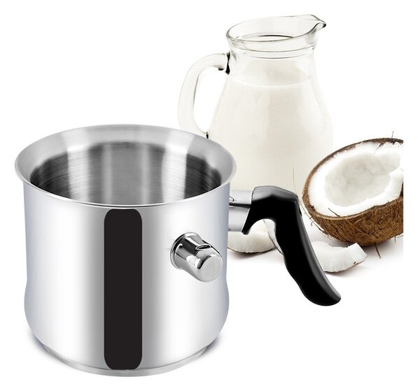 Nerezový hrnec na mléko 1,5 l – Orion