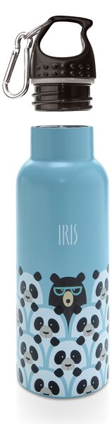 Dětská nerezová termolahev Friends, 500ml, Iris Barcelona, modrá