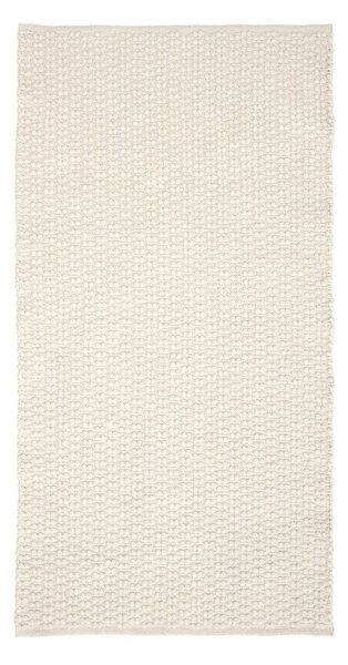Krémový ručně tkaný běhoun s příměsí bavlny 70x140 cm Mascarell – Kave Home