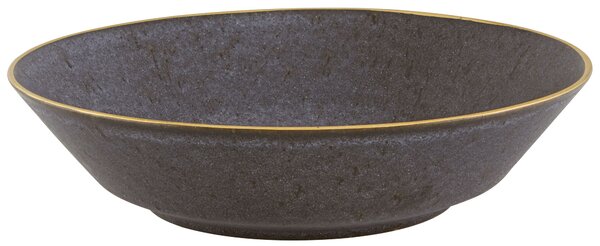 Casa Alegre Gold Stone Těstovinový talíř bronzový