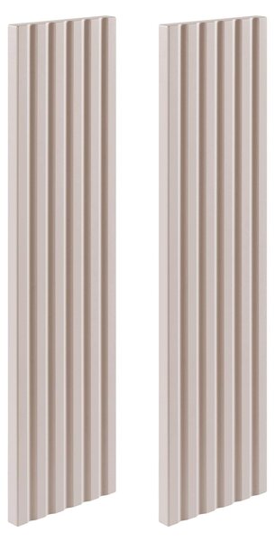 Rodan Zrcadlová Skříňka 60 cm - Šedá - Boční Panely Kašmír - Závěsná - Bezúchytková - 2dveřová - FLOW