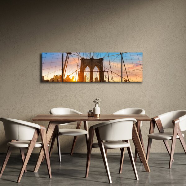 Obraz - Brooklynský most, Manhattan, New York (170x50 cm)