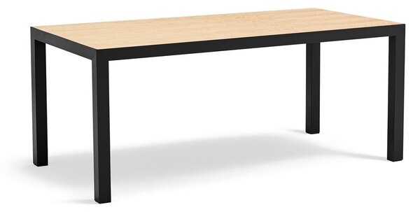Jídelní stůl s deskou z dubového dřeva 75x180 cm Alma – Teulat