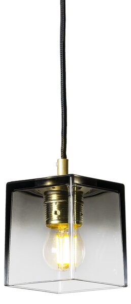 Light for home - Závěsné svítidlo na lanku 19603 "ROBERTO", 1x60W, E27, Zlatá