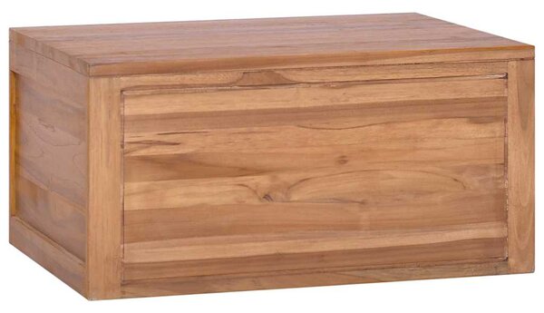 Nástěnná koupelnová skříňka 60x45x30 cm masivní teakové dřevo 320437