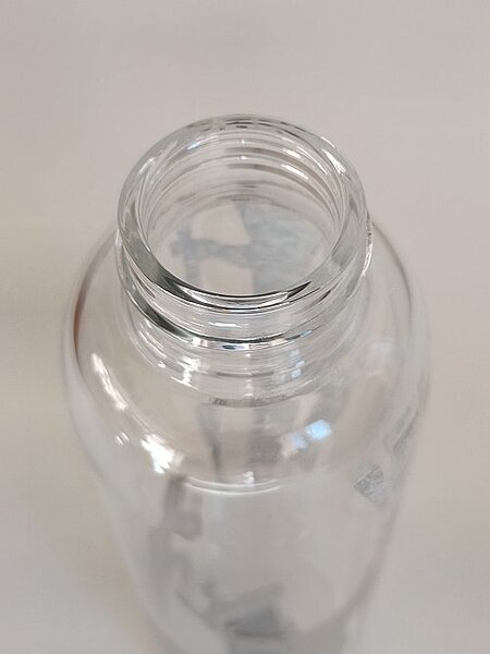 PPD Skleněná lahev Mystic Deer Real Silver, 550 ml