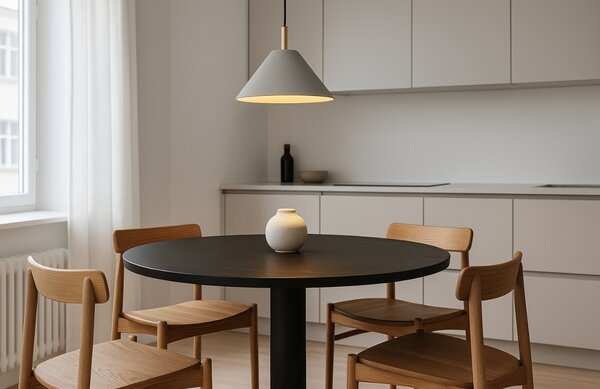 Halo Design Kovové závěsné světlo Hygge 24 cm