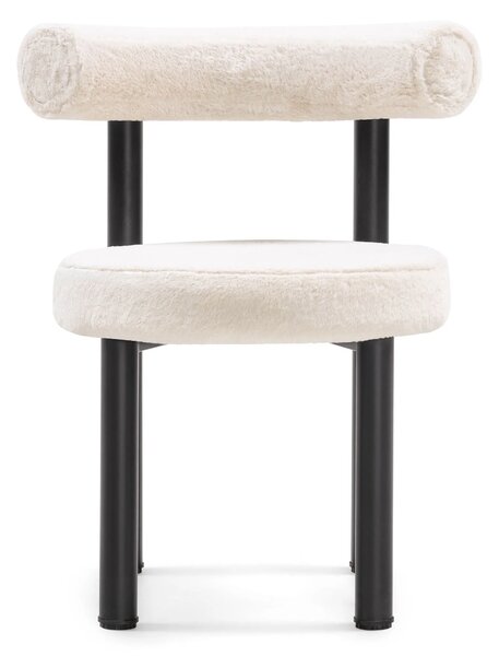 Hector Jídelní židle PEDRO ecru/černá