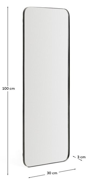 Nástěnné zrcadlo 30x100 cm Marco – Kave Home