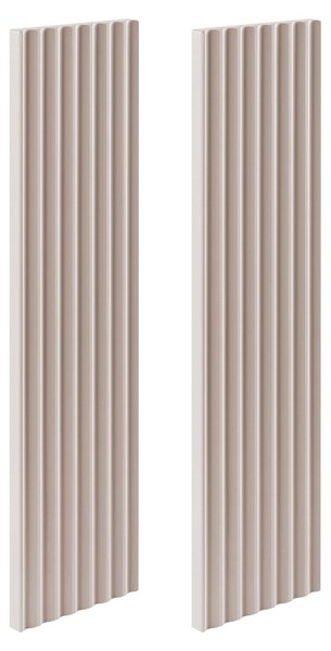 Rodan Zrcadlová Skříňka 40 cm - Šedá - Boční Panely Kašmír - Závěsná - Bezúchytková - 1dveřová - VENA